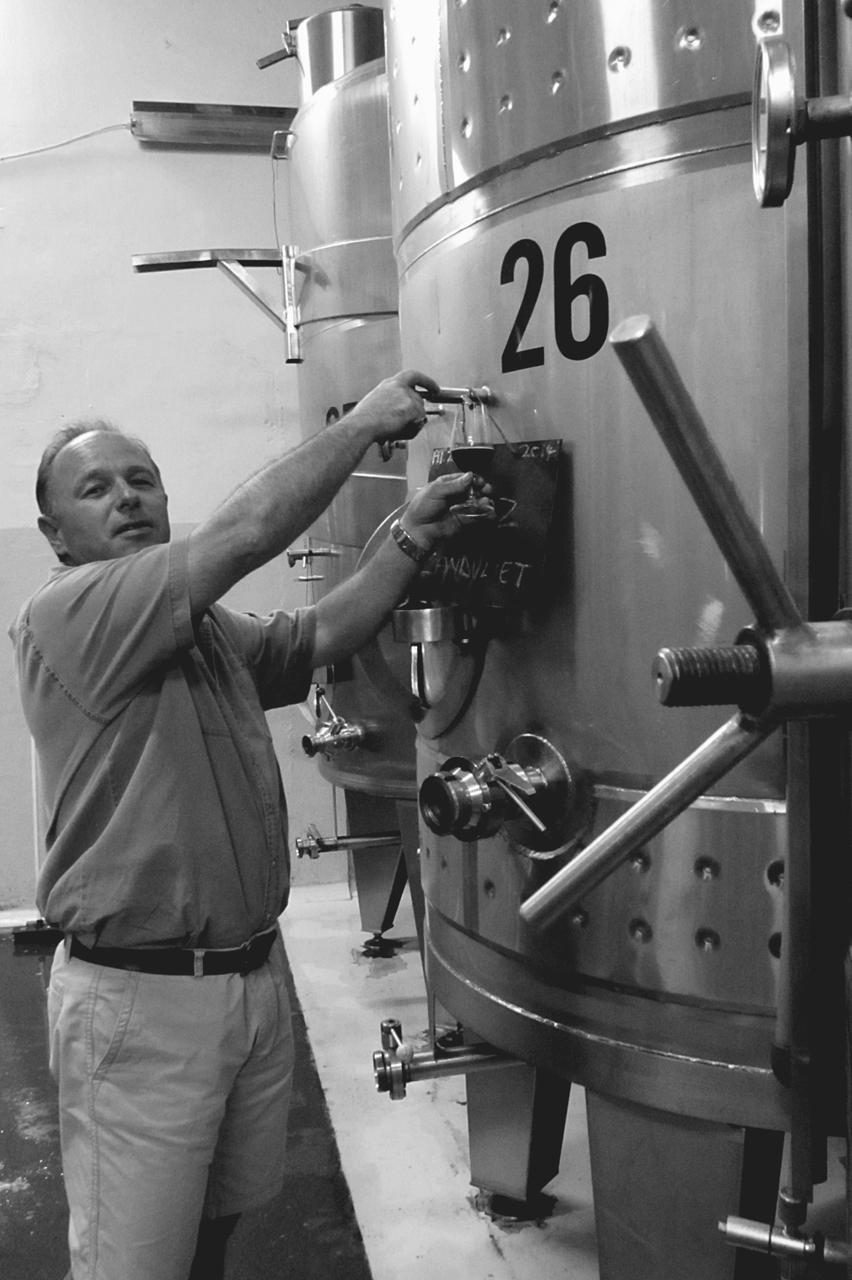 Kosie Möller, winemaker and director, Klein Parys Vineyards Paarl